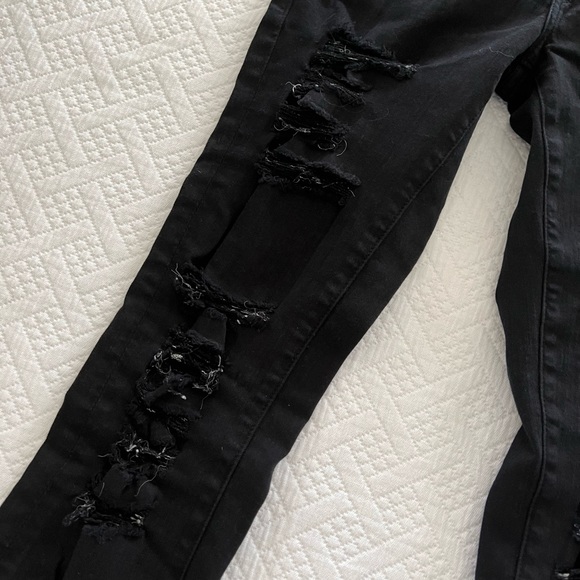 Frame Distressed Le Skinny De Jeanne - Picture 9 of 11